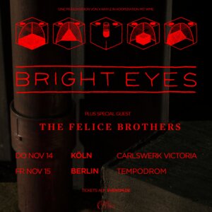Bright Eyes - Tourposter 2024 (DE)