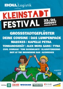 Kleinstadtfestival 2024 - Plakat (Credits (c): @kleinstadtfestival)