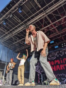 Dominik Hartz auf dem Campus Festival in Osnabrück am 21.09.2024 (Foto Credits (c): Pop-Himmel.de)