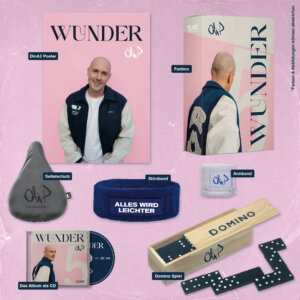 Oli.P - "Wunder" (Album - TELAMO Musik/BMG // Packshot Beigaben der limitierten Fanbox)