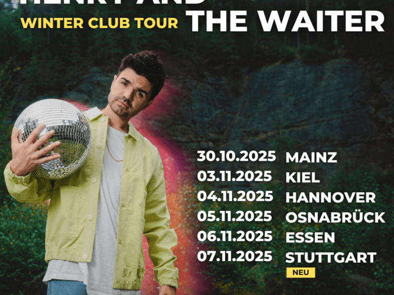 Verschiebung der Henry And The Waiter-Winter Club Tour auf das Jahr 2025