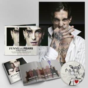 Damiano David - "FUNNY little FEARS" (Album - RCA Local/Sony Music) // Packshot CD Deluxe Edition 